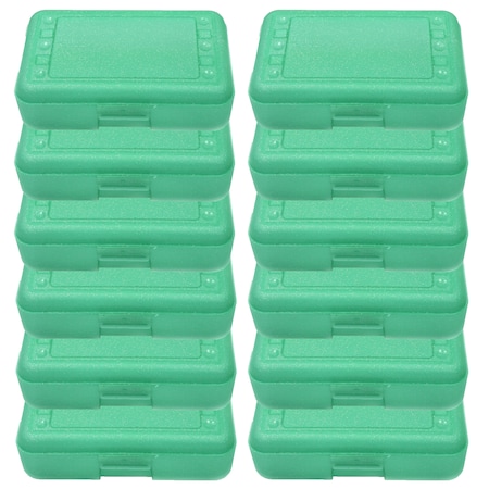 Romanoff Pencil Box, Lime Sparkle, PK12 60285